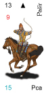 Archer  cheval Parthe